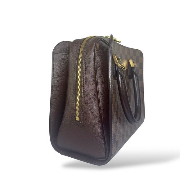 LOUIS VUITTON Damier Ebene Triana Top Handle Bag - Picture 12 of 14